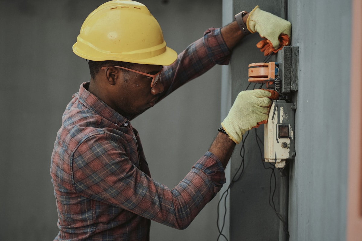 Everest Restoration certified technician performing inspection
